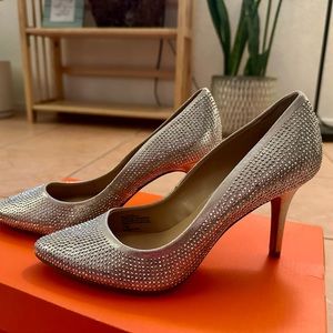 INC sparkle heels, Size 7